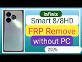 Infinix smart 8/8hd frp bypass full easy method 