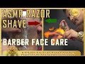 ASMR RAZOR SHAVE / ASMR BARBER SOUNDS (Tingles, Triggers, Whisper)