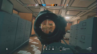 Rainbow Six Siege first ace 1v5 (No commentary)