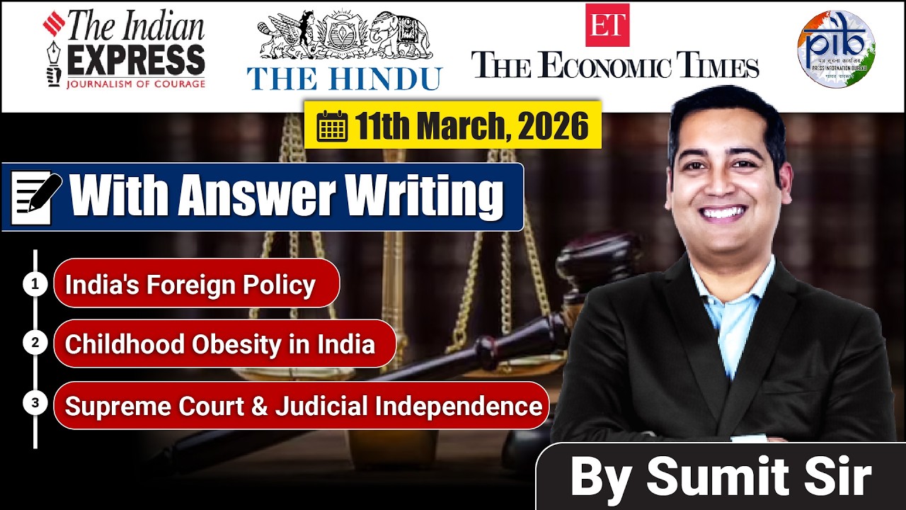 11 March Editorial Discussion | Dust Economy, Neutral India, Obesity
