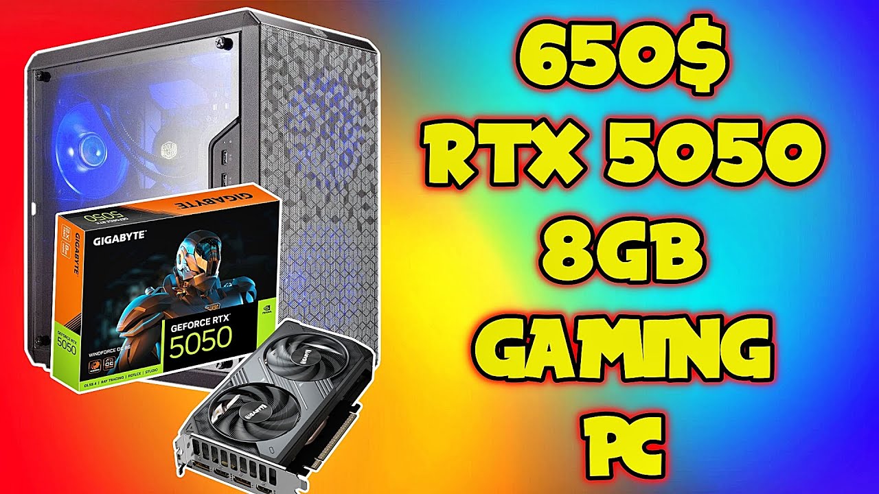 The Best RTX 5050 Gaming PC Build For Under $650 | September 2025