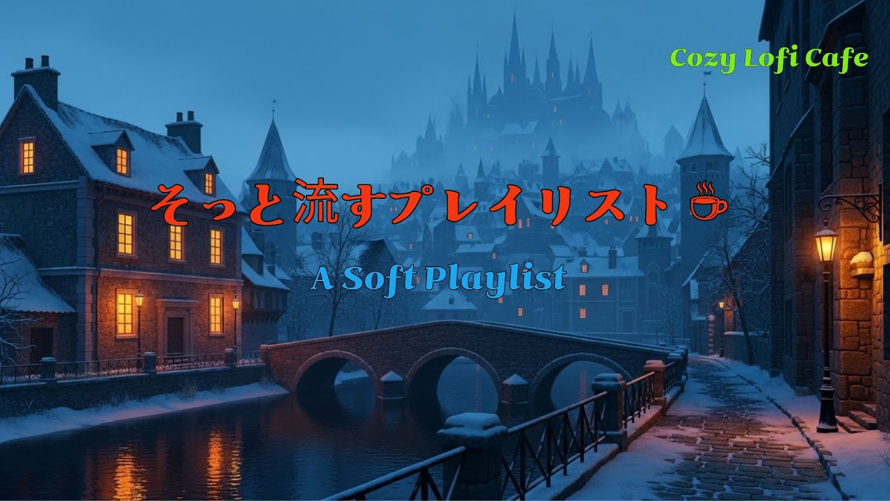 そっと流すプレイリスト ☕🎶 A Soft Playlist/#CozyLofiCafe#CafeBGM#LofiCoffee#StudyMusic