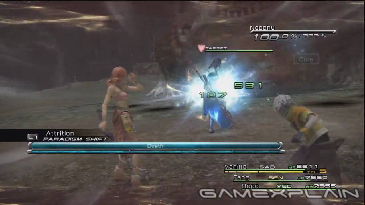 Final Fantasy XIII Video Walkthrough: Neochu (Mark Mission 45