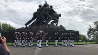 USMC Silent Drill Team Practice