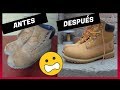 Como LIMPIAR BOTAS TIMBERLAND de la manera CORRECTA | how to clean timberland boots
