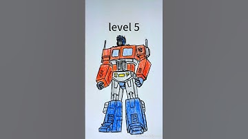 Optimus prime level up draw #drawing #draw #levelup #cartoon #cute #art #anime #optimusprime