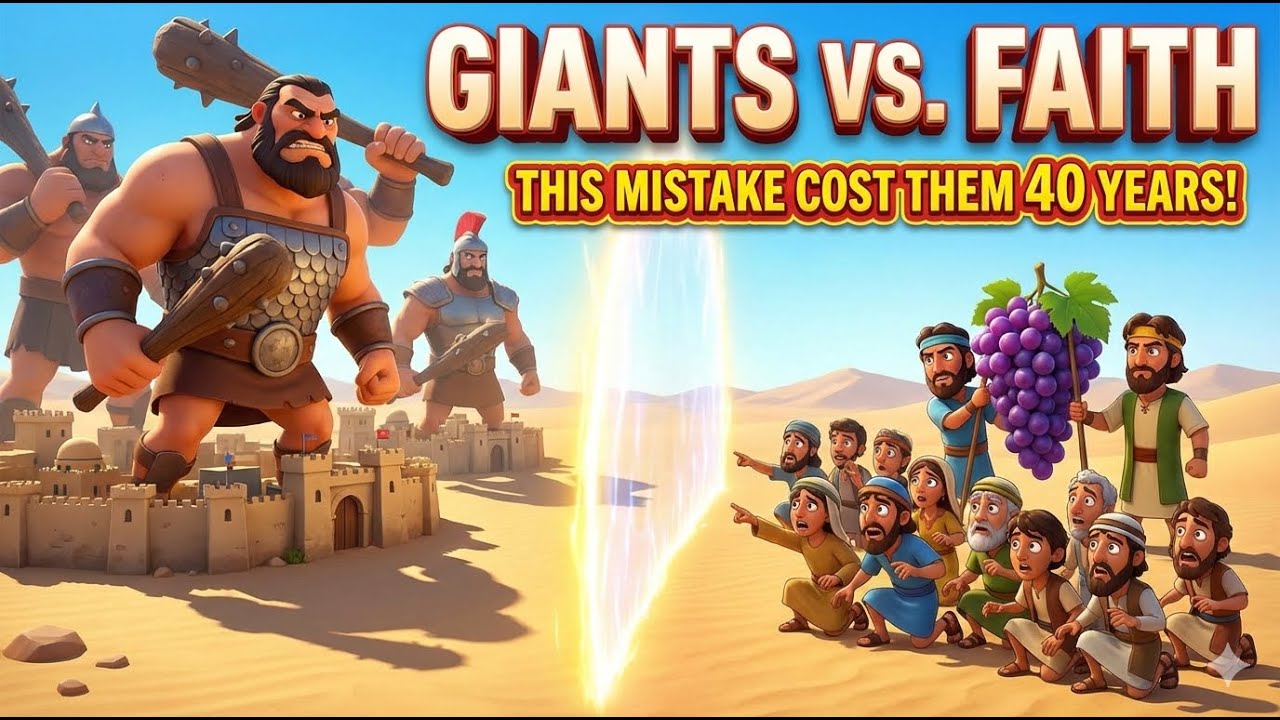 GIANTS vs. FAITH: Why Israel Wandered for 40 Years (The Story of the 12 Spies — Numbers 13-14)