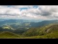 Carpathian mountains (Hoverla) - Timelapse