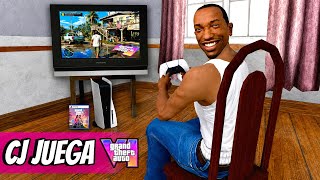 Cj Juega el GTA 6 antes que NADIE !