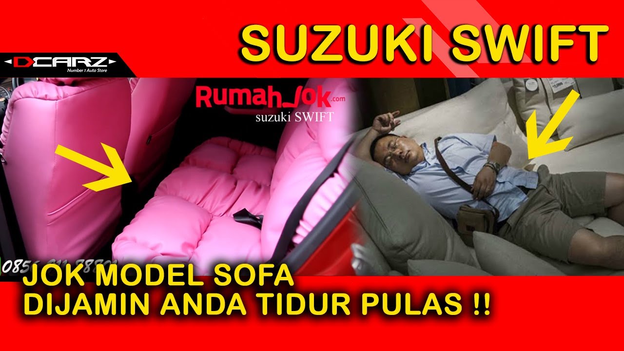 Desain Jok Mobil Dan Modifikasi Plafon Suzuki Swift Model Garson
