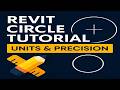 How to Draw Circle Lines in Revit | Precision Units Setup for Civil Construction Bangladesh