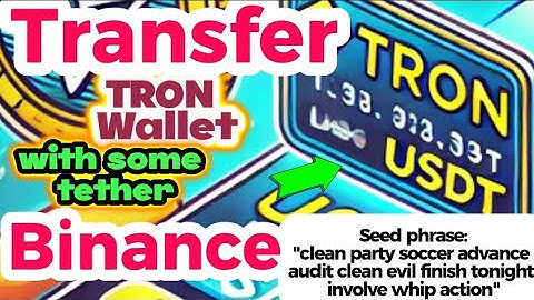 How to Transfer USDT from Tron Wallet to Binance – Safe & Easy Guide"