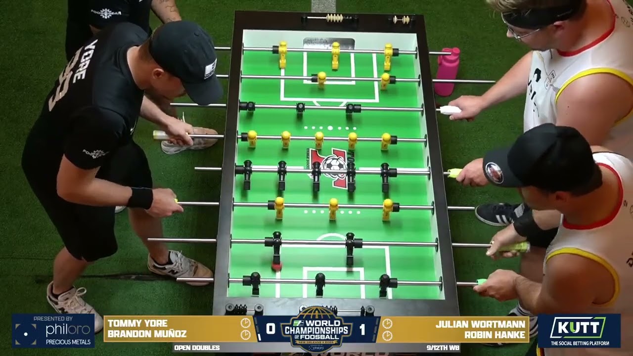 Tommy Yore & Brandon Munoz vs Julian Wortmann & Robin Hanke - 2025 WFT Worlds - Open Doubles