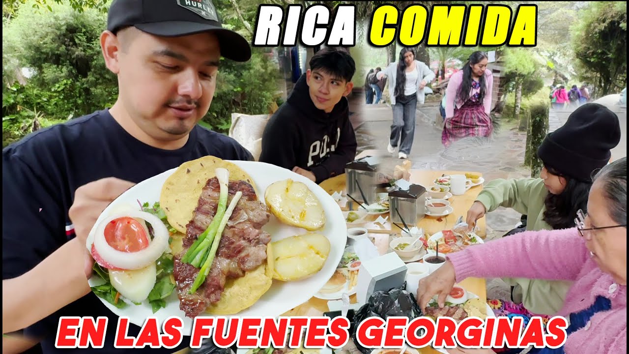 Probando LA COMIDA Aquí en las AGUAS GEORGINAS, Que Tan Caro o Tan BARATO Es?