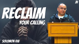 Reclaim Your Calling || one day joshua camp meet delhi || solomon Rai