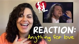 SINGER REACTS…Meatloaf’s “Anything for love”