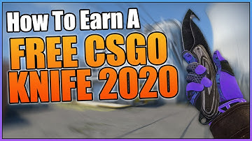 How To ACTUALLY Get A FREE CS:GO KNIFE In 2020