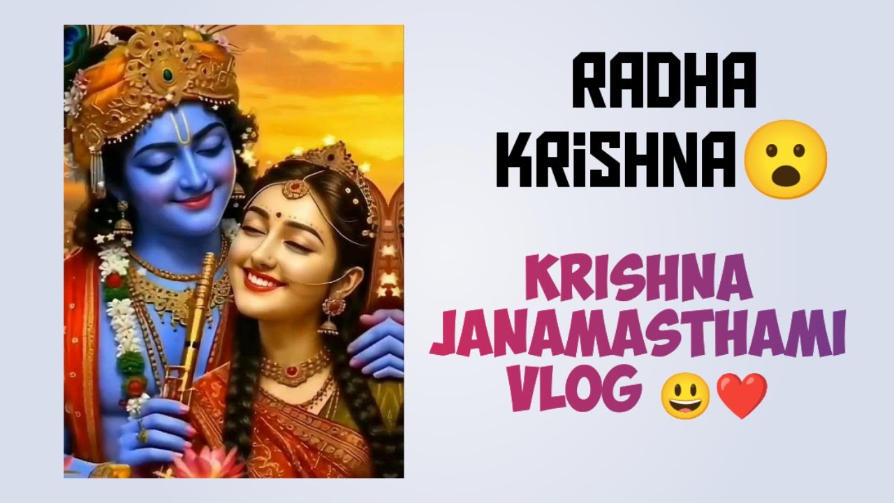 Krishna Janmasthami Vlog😲❤️