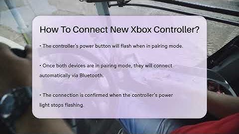 How To Connect New Xbox Controller? - Video Gamers Vault