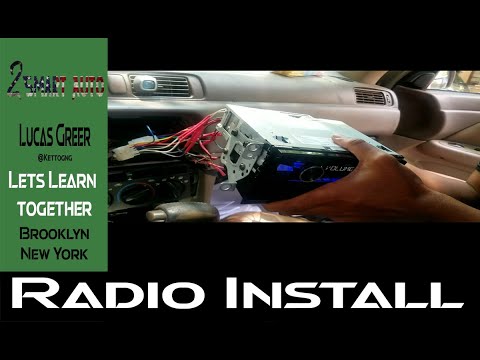 Aftermarket Radio Harness Install / 1997 Toyota Camry XLE / W Extra AMP Wiring