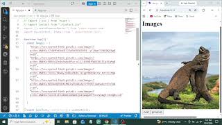 useState hook mini project image gallery #react #javascript 