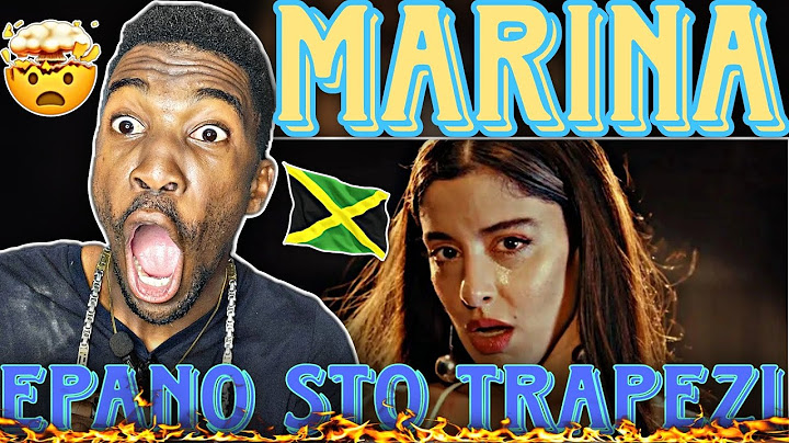 Marina Satti - EPANO STO TRAPEZI (Official Music Video) JAMAICAN FIRST TIME REACTION 🇯🇲 🔥