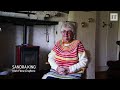 What I do - Sandra King spinning yarn in east Clare