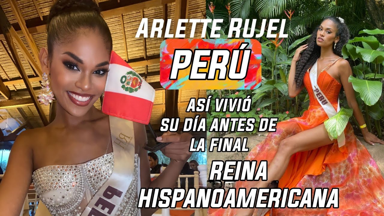 Arlette Rujel de Perú HOY antes de la Final de Reina Hispanoamericana ...