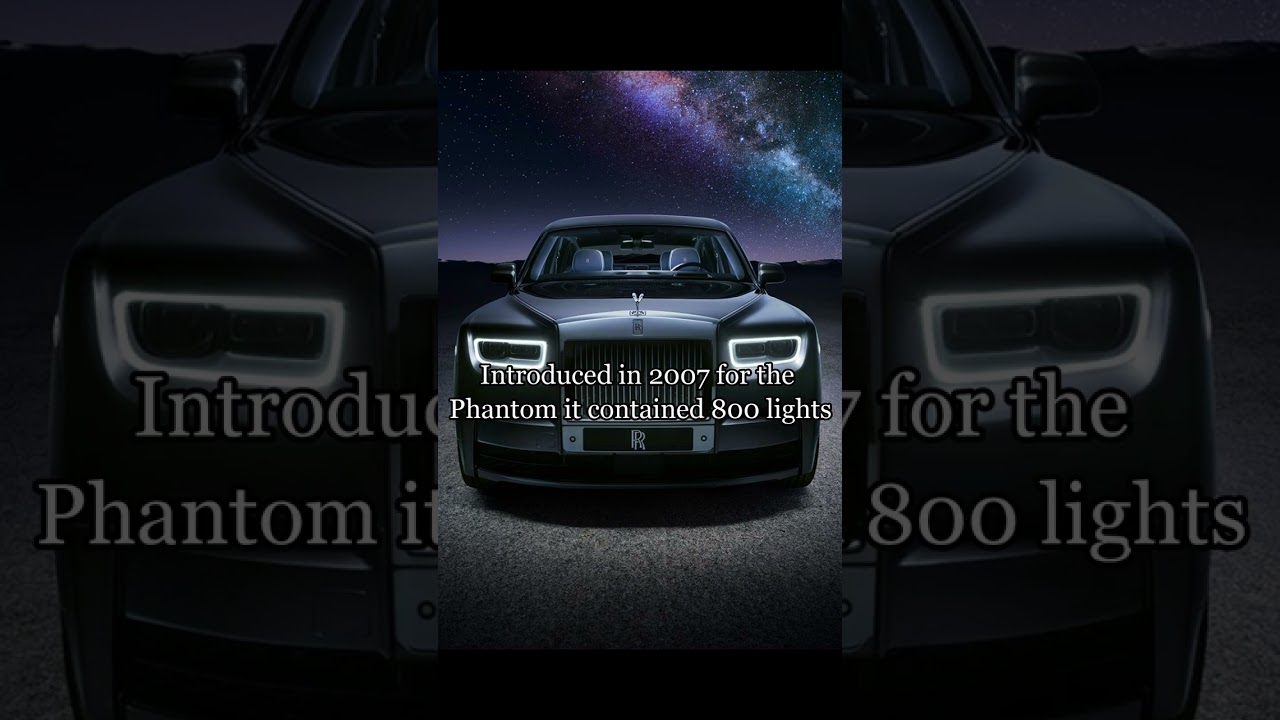Did You Know Starlight Headliner by Rolls Royce?