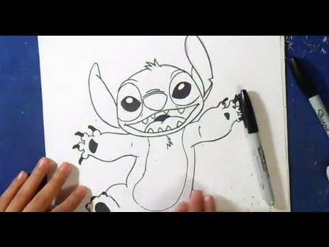 Comment Dessiner Stitch