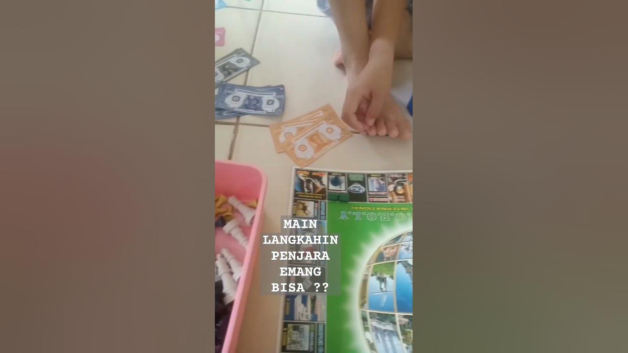 MAIN LANGKAHIN PENJARA EMANG BISA ? #shortvideo #trending #youtubeshorts #monopoli #games