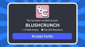 How to Join BlushCrunch Studio Discord Server