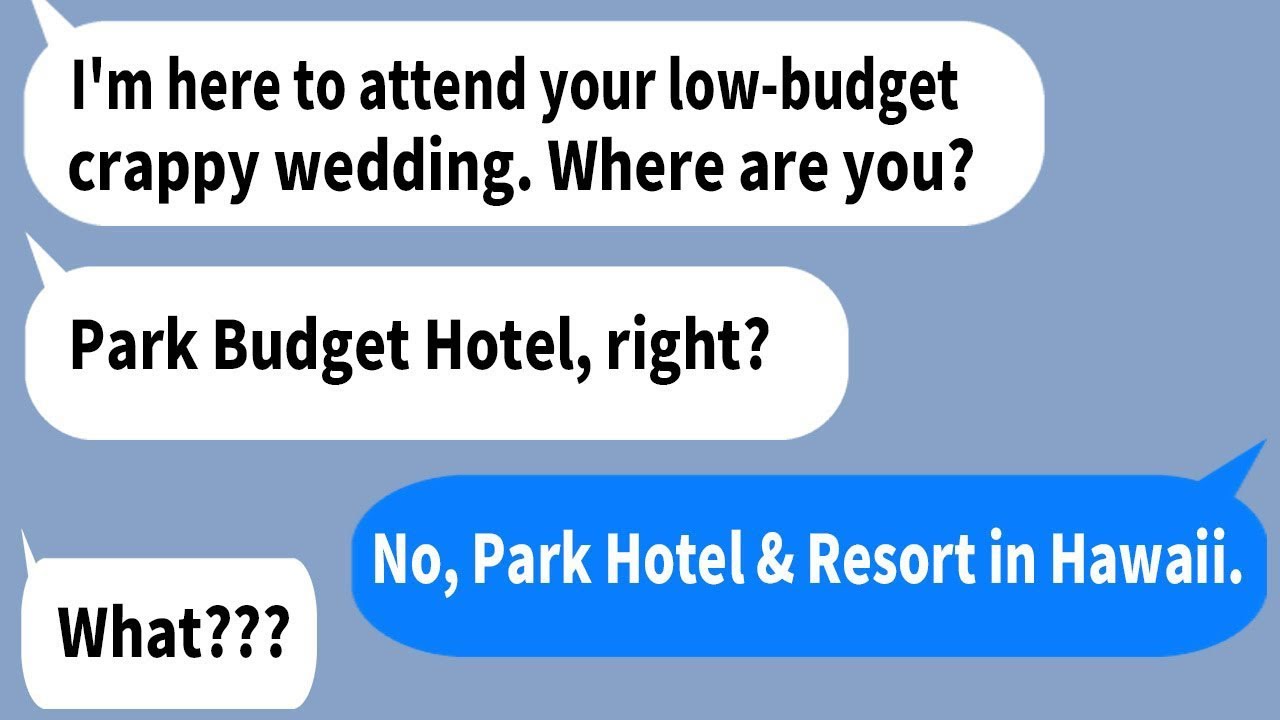 My sister wanted to upstage me by scheduling her wedding on the same day as mine!