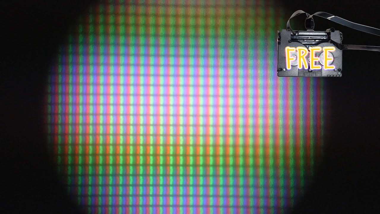 [Free] Overlay - Macro Pixel RGB dots flickering screen - YouTube