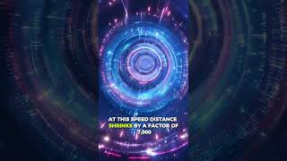 At Light Speed Space Literally Shrinks