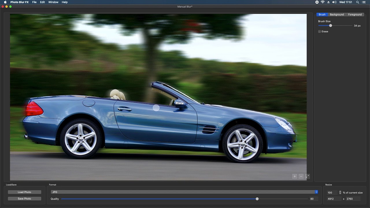 Focus Blur, Motion Blur & Zoom Blur Your Photos on Mac 
