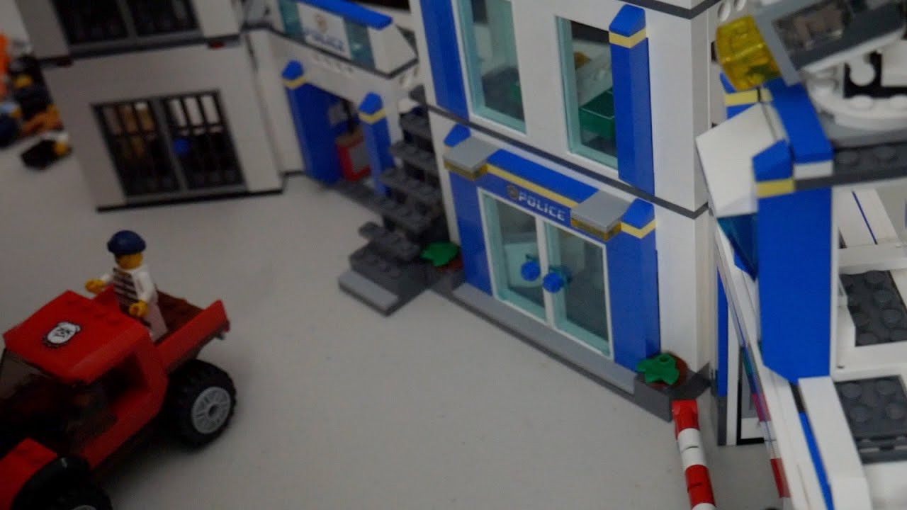 LEGO City 60246 Police Station Build