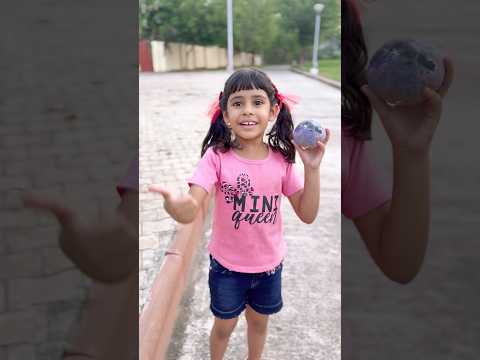 choti si ball ban gyi badi ⚽️😱 #shorts