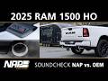 2025 RAM 1500 HO - NAP Klappenauspuff vs. Stock