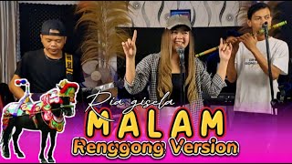 MALAM DANGDUT cover RIA GISELA feat KATAJI Pro - kuda renggong version