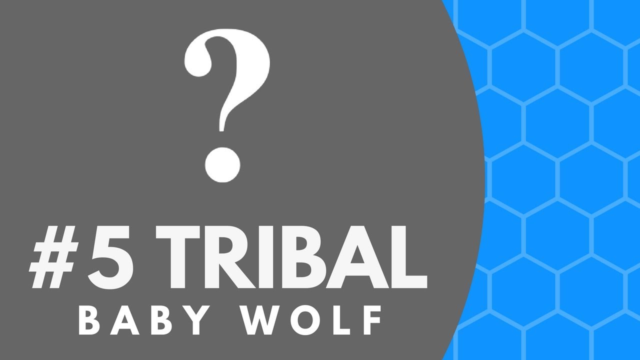 #5 Tribal (Baby Wolf) - YouTube