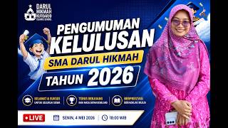 Sambutan Kepala Sekolah, Kelulusan SMA Darul Hikmah Kutoarjo 2026