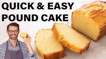Amazing Pound Cake Recipe