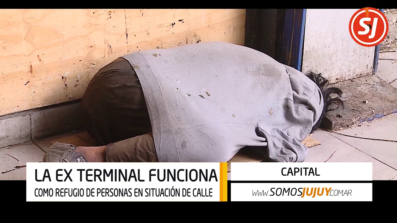 La ex terminal funciona como refugio de personas en situación de calle somos de calle remix