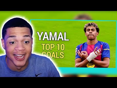 Amercian NBA Fan Reacts To Lamine Yamal Top 10 Goals!!