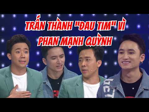 Trấn Thành has a "HEART ATTACK" every time Phan Mạnh Quỳnh SPEAKS, every sentence is a "TOTAL SHOCK"