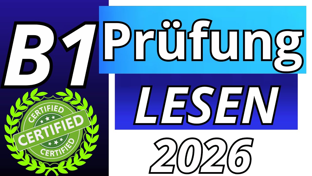 G.A.S.T - B1 Prüfung - Lesen Übungssatz - G.A.S.T DTZ 2026 TEST