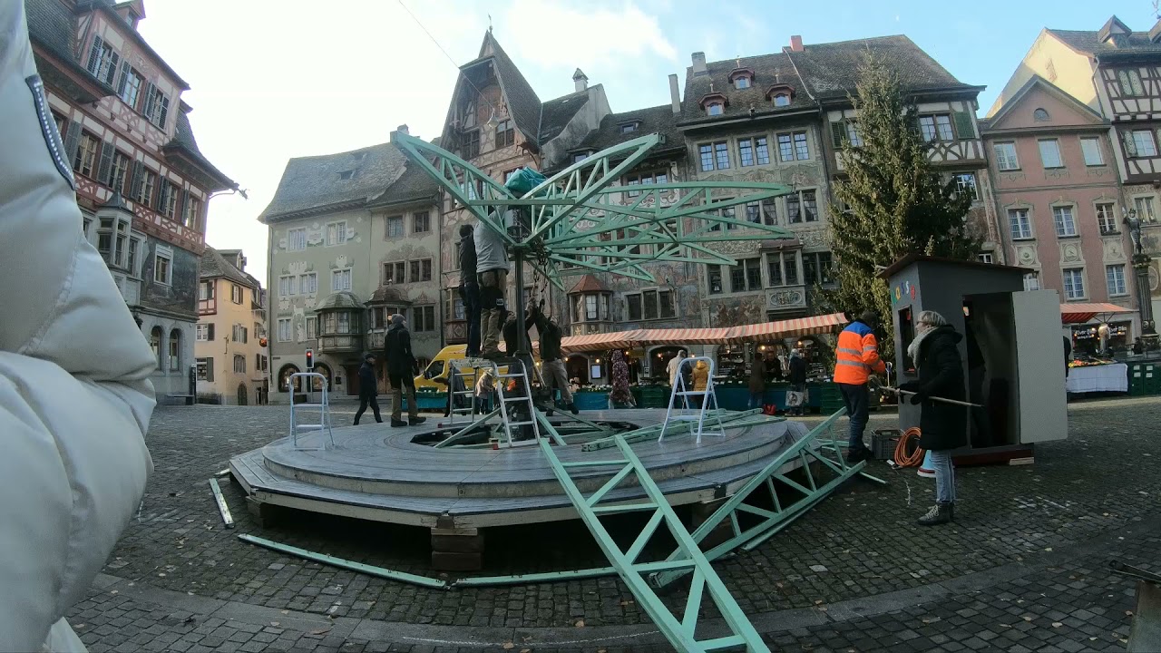 Märlistadt-Karussell Aufbau 2021/2022