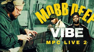 Caught a Mobb Deep vibe - Akai Mpc Live 2 Beat making