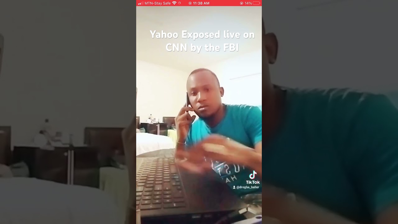 Yahoo Boy exposed Live on CNN by the FBI 